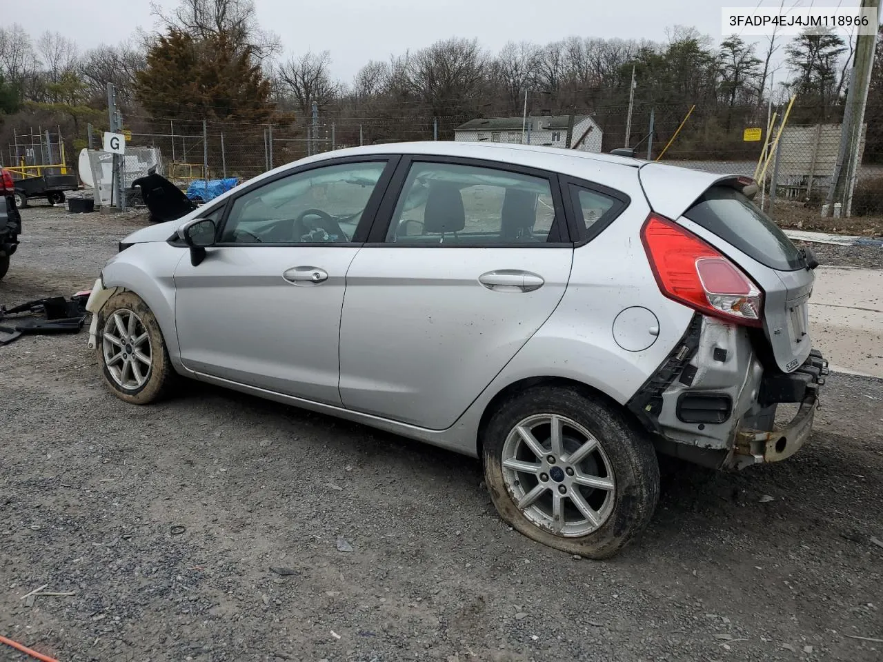 2018 Ford Fiesta Se VIN: 3FADP4EJ4JM118966 Lot: 48421584