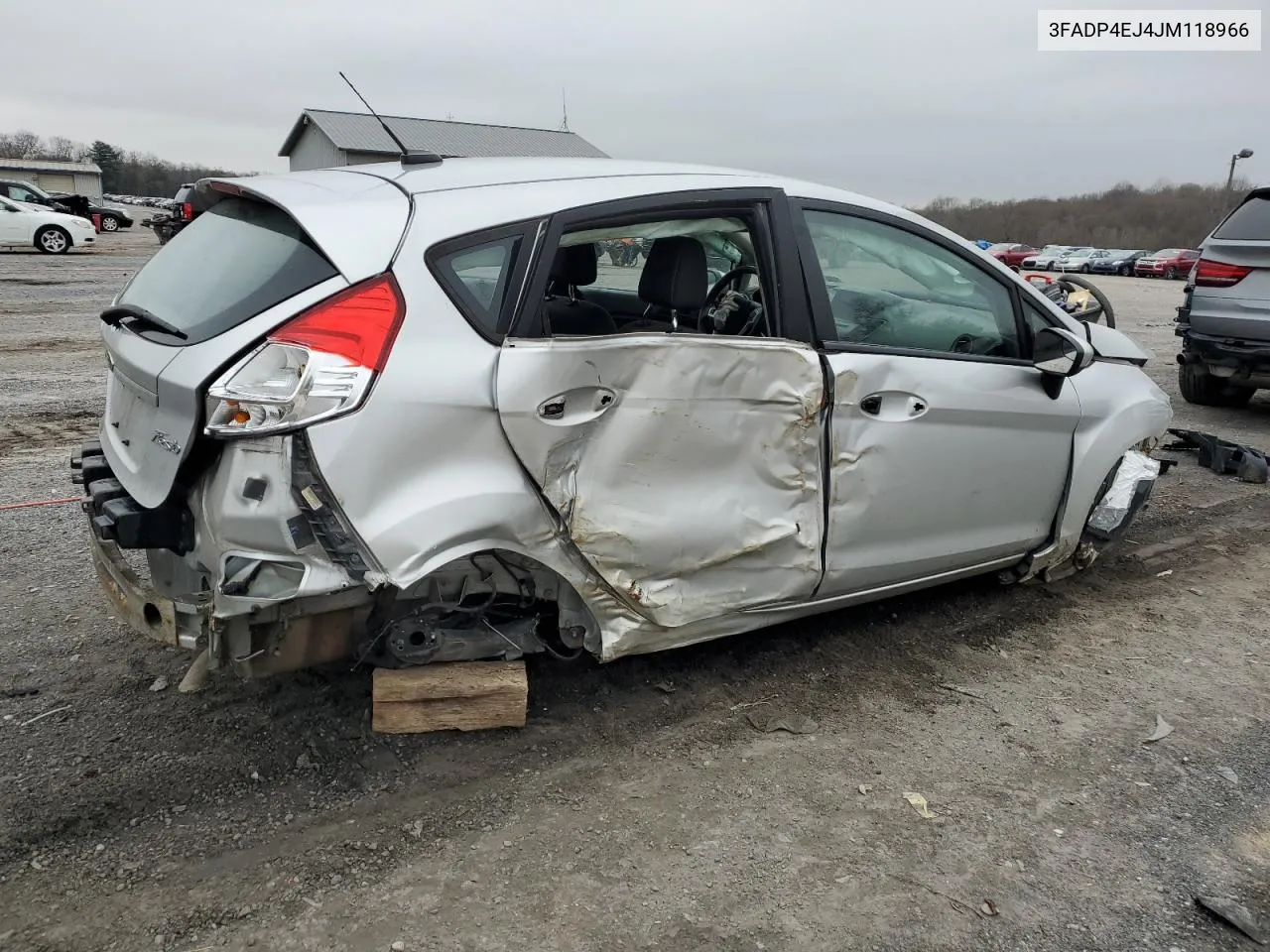 2018 Ford Fiesta Se VIN: 3FADP4EJ4JM118966 Lot: 48421584