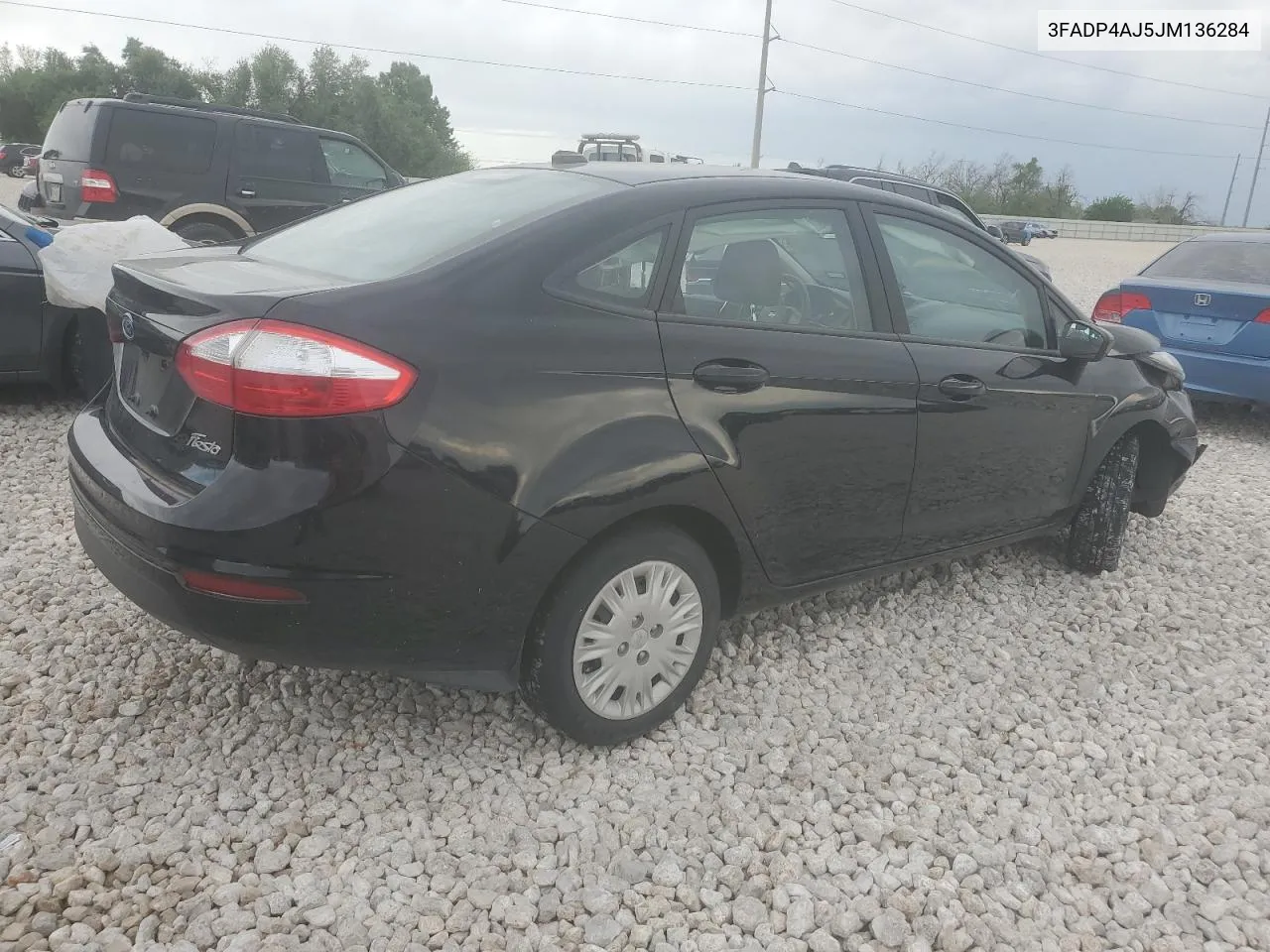 2018 Ford Fiesta S VIN: 3FADP4AJ5JM136284 Lot: 48657814