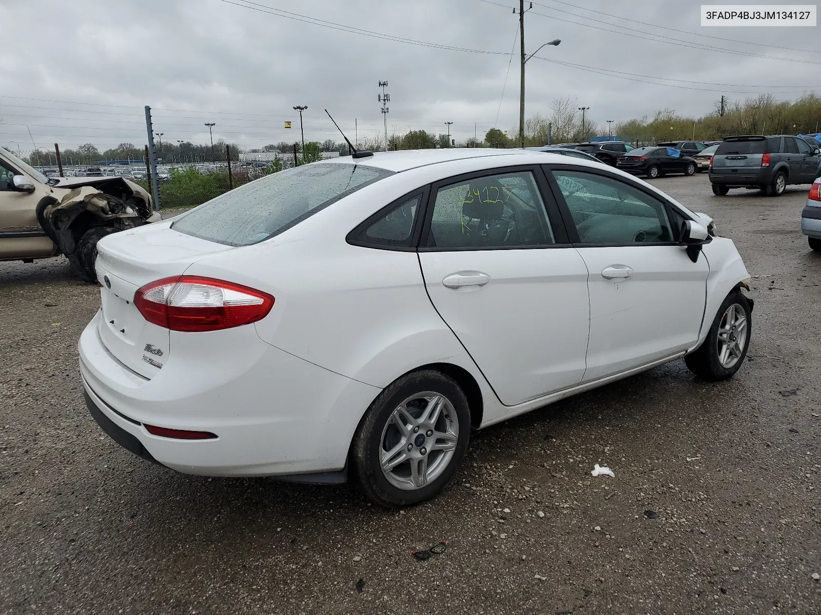 2018 Ford Fiesta Se VIN: 3FADP4BJ3JM134127 Lot: 50485524