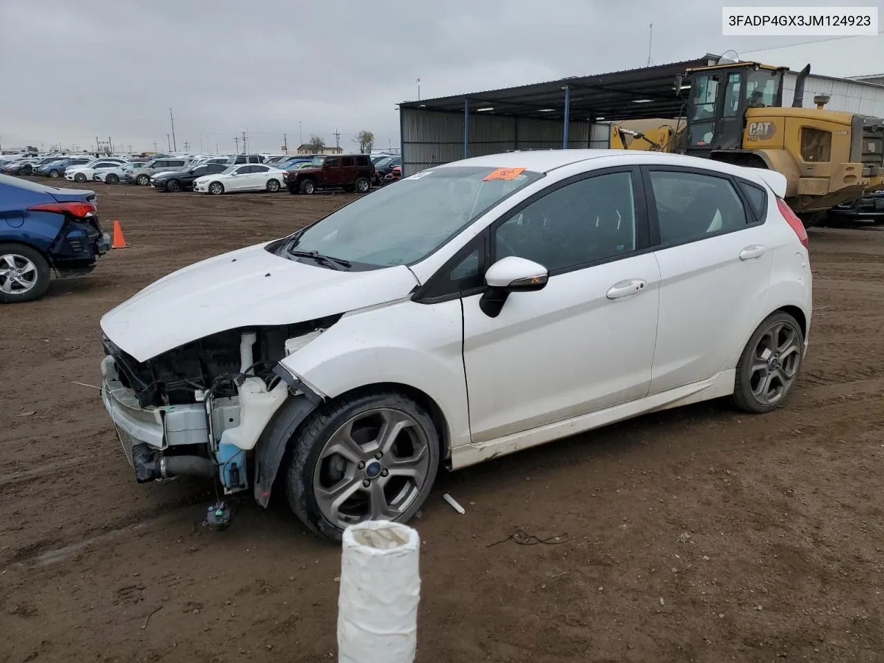 2018 Ford Fiesta St VIN: 3FADP4GX3JM124923 Lot: 51271304