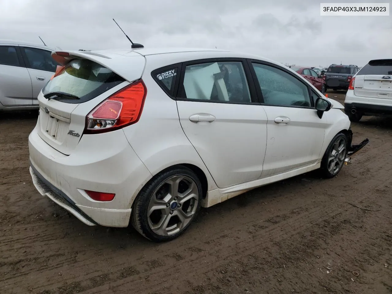 2018 Ford Fiesta St VIN: 3FADP4GX3JM124923 Lot: 51271304