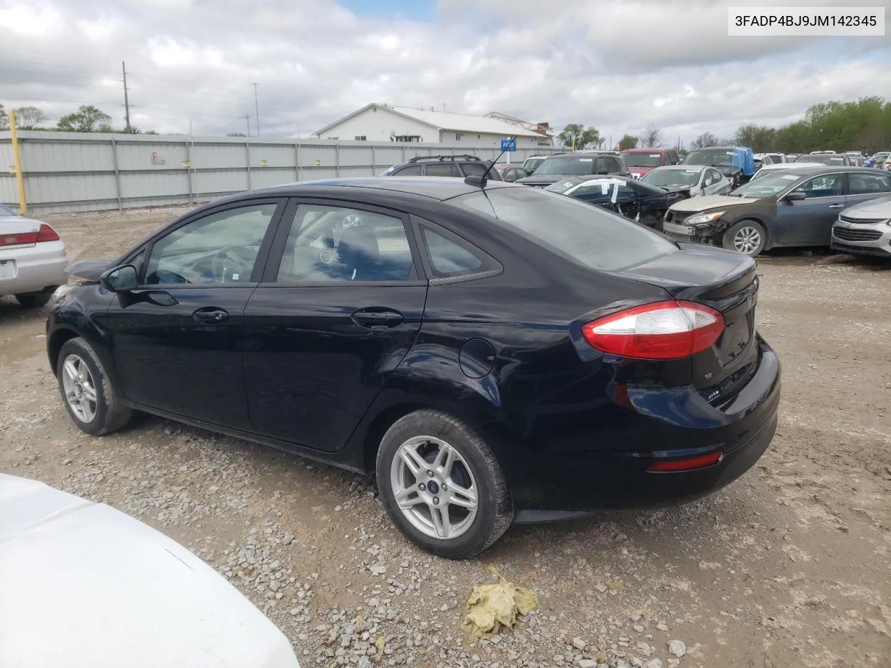 3FADP4BJ9JM142345 2018 Ford Fiesta Se