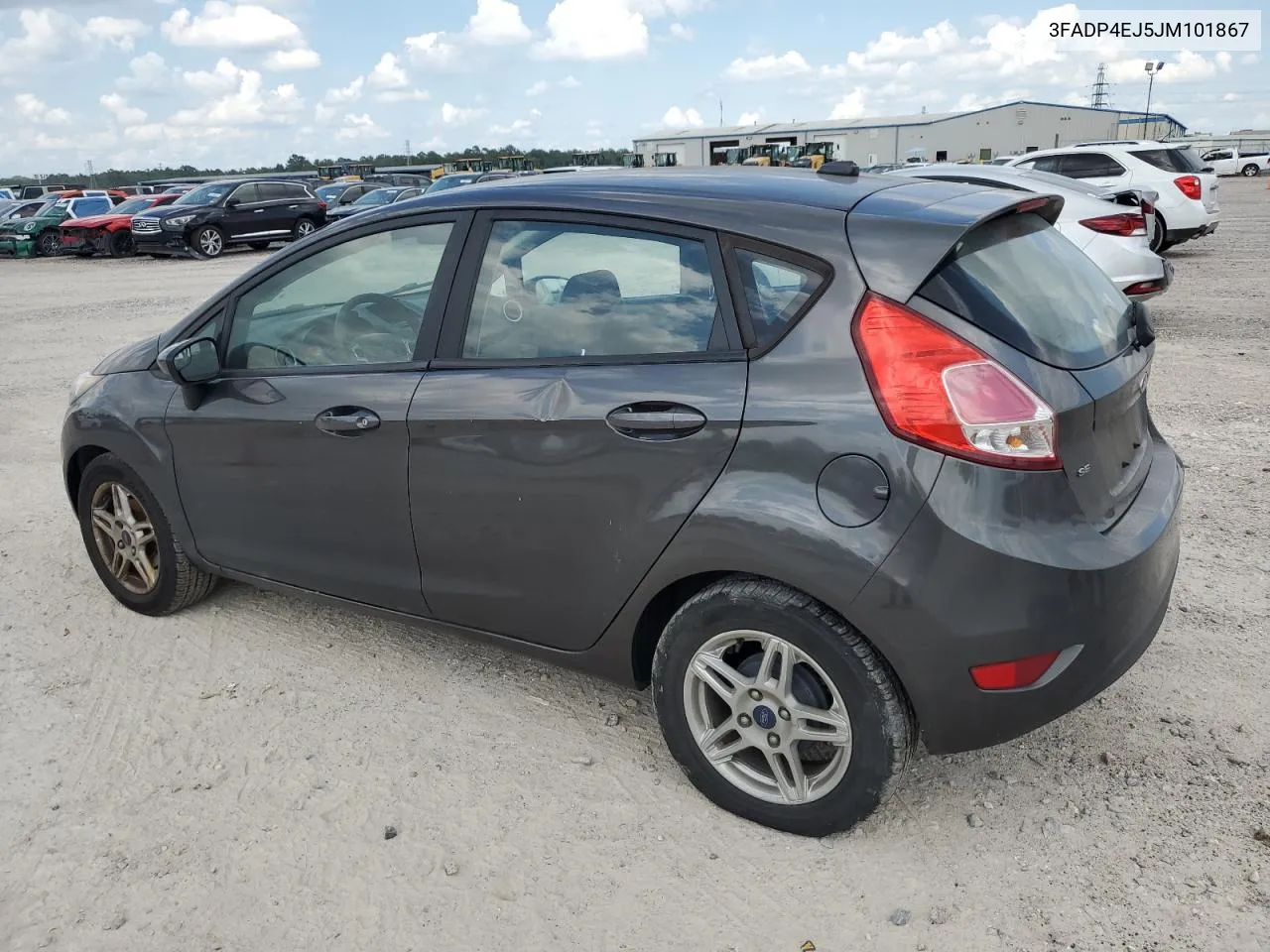 2018 Ford Fiesta Se VIN: 3FADP4EJ5JM101867 Lot: 52146624