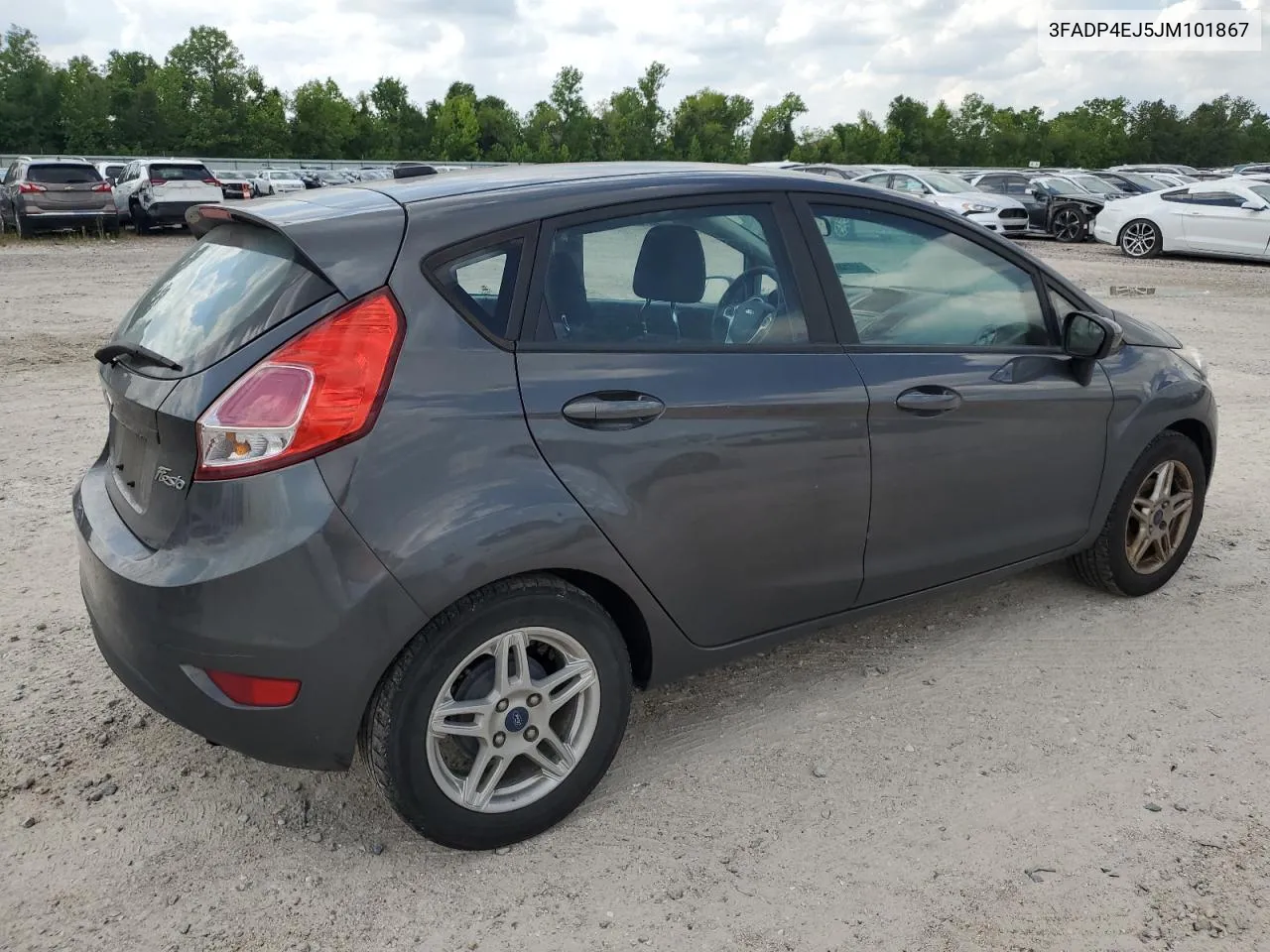 2018 Ford Fiesta Se VIN: 3FADP4EJ5JM101867 Lot: 52146624