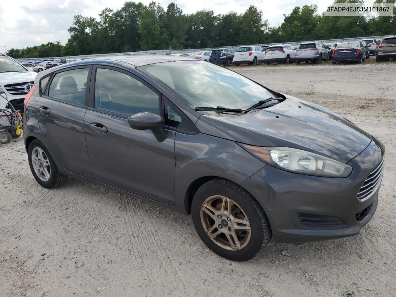 2018 Ford Fiesta Se VIN: 3FADP4EJ5JM101867 Lot: 52146624