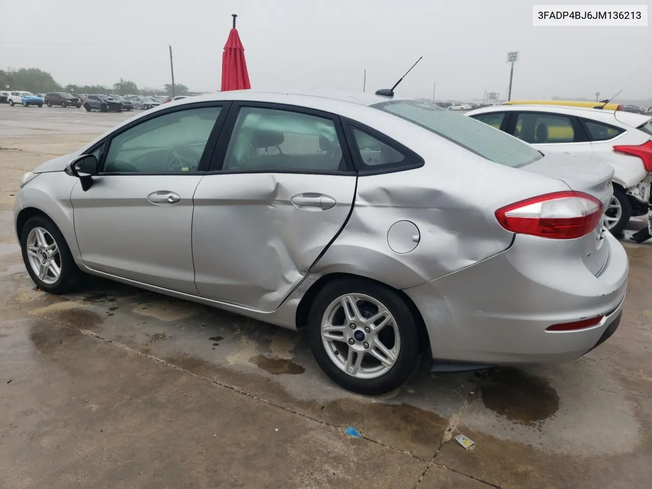 2018 Ford Fiesta Se VIN: 3FADP4BJ6JM136213 Lot: 52400414