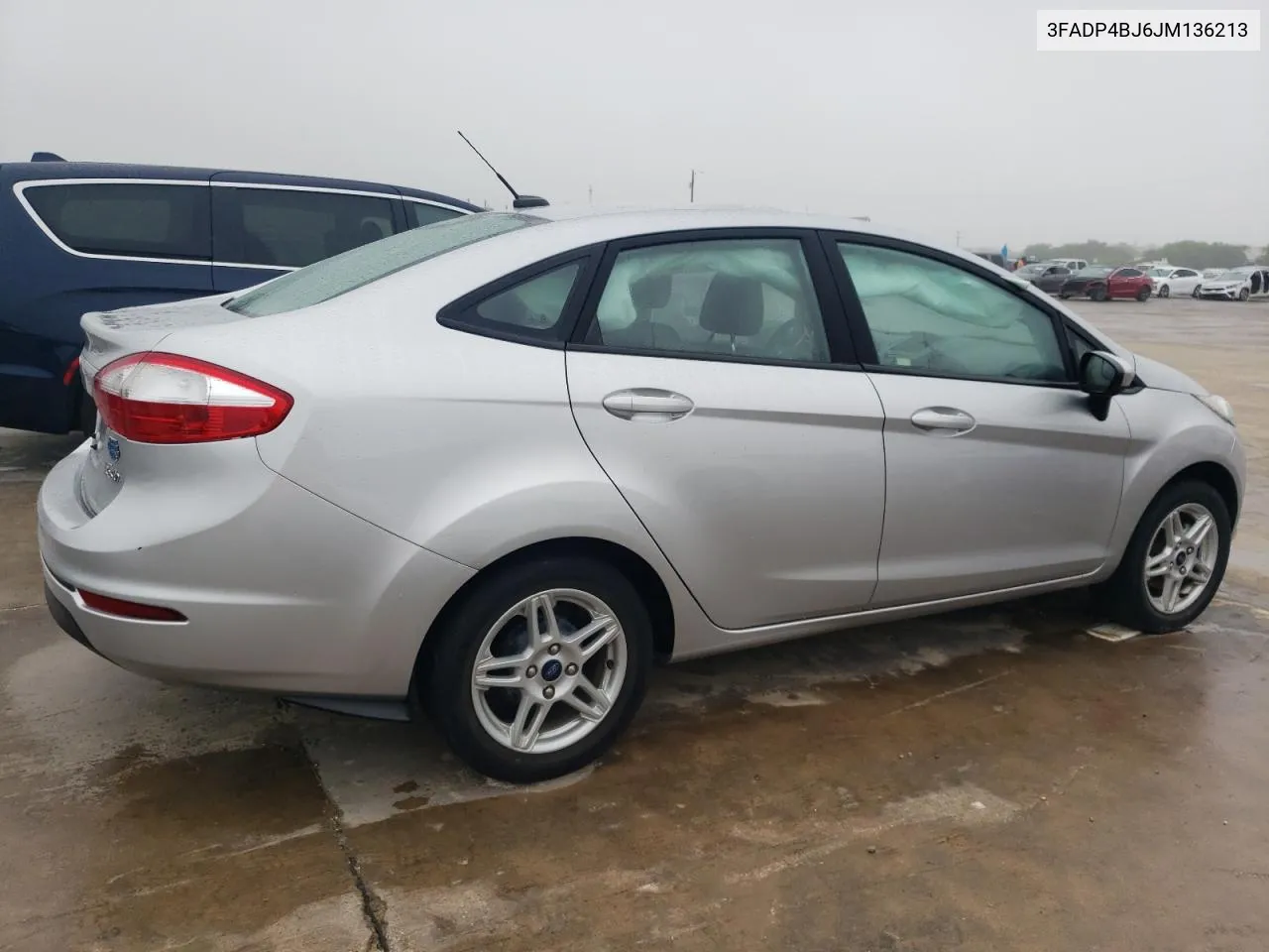 2018 Ford Fiesta Se VIN: 3FADP4BJ6JM136213 Lot: 52400414