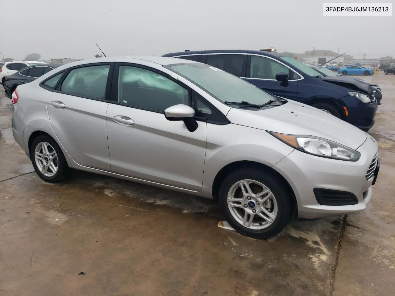 2018 Ford Fiesta Se VIN: 3FADP4BJ6JM136213 Lot: 52400414