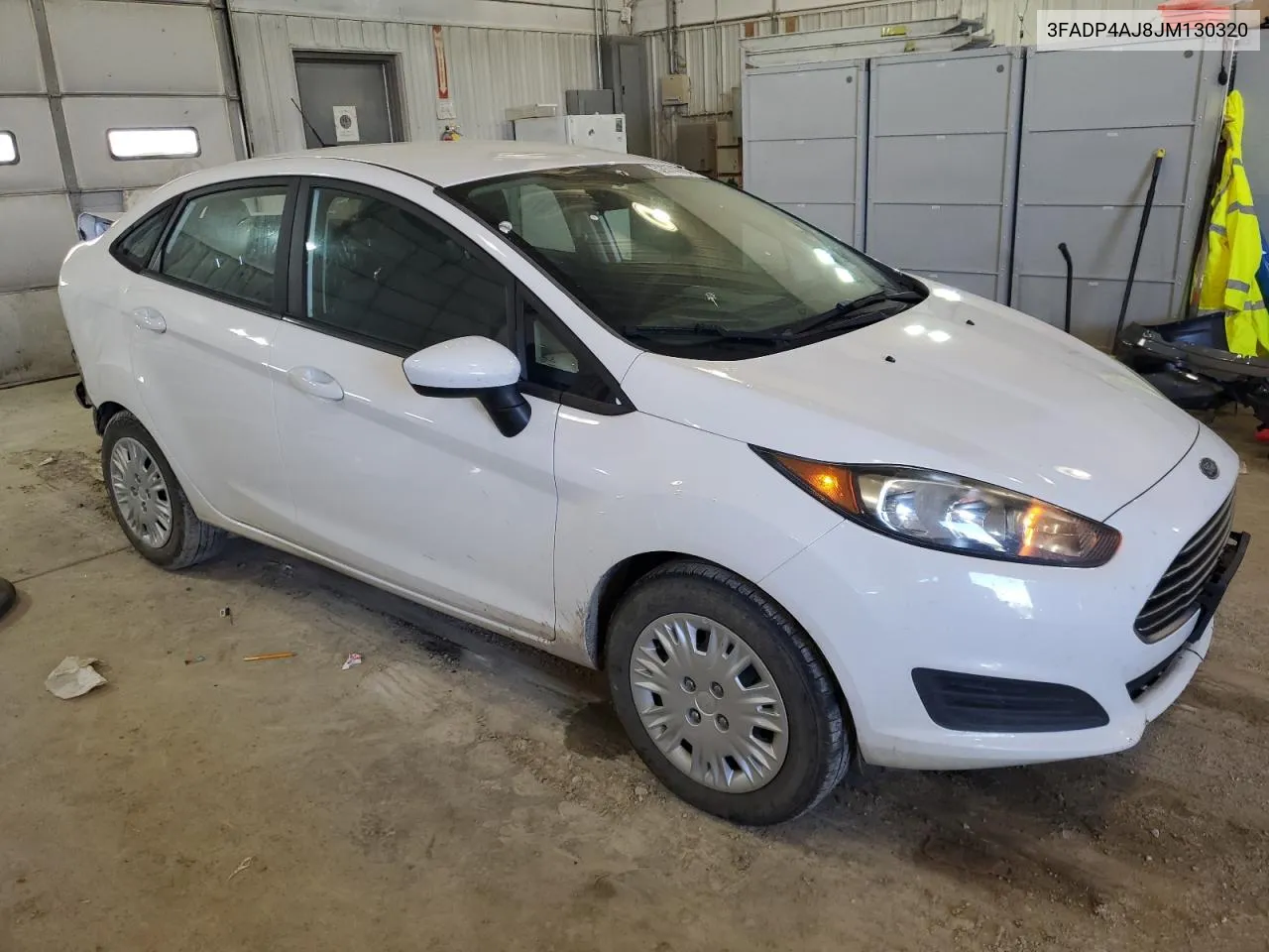 2018 Ford Fiesta S VIN: 3FADP4AJ8JM130320 Lot: 52674764