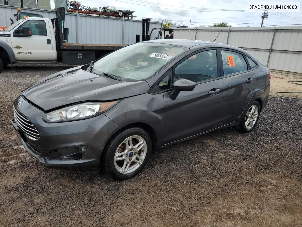 3FADP4BJ1JM104883 2018 Ford Fiesta Se