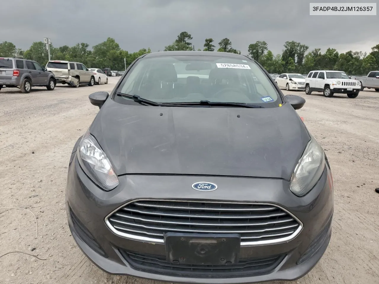 2018 Ford Fiesta Se VIN: 3FADP4BJ2JM126357 Lot: 52858534