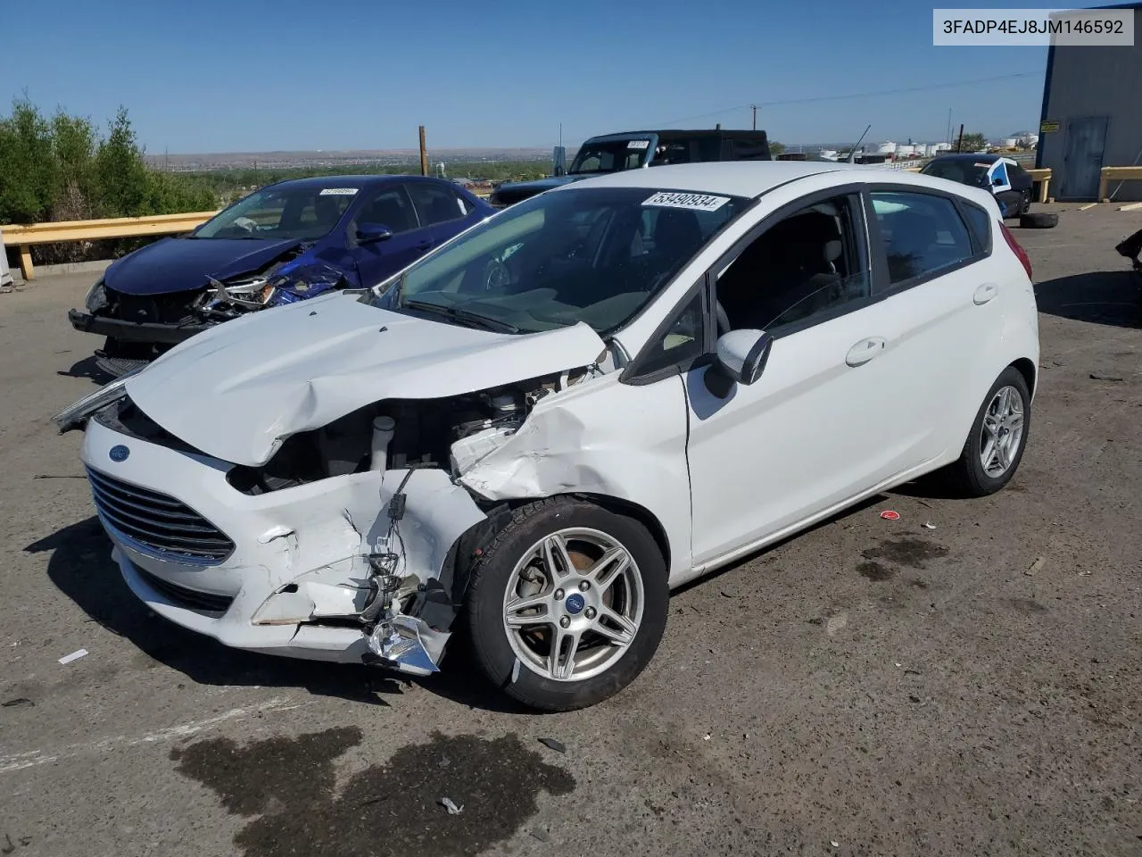 3FADP4EJ8JM146592 2018 Ford Fiesta Se