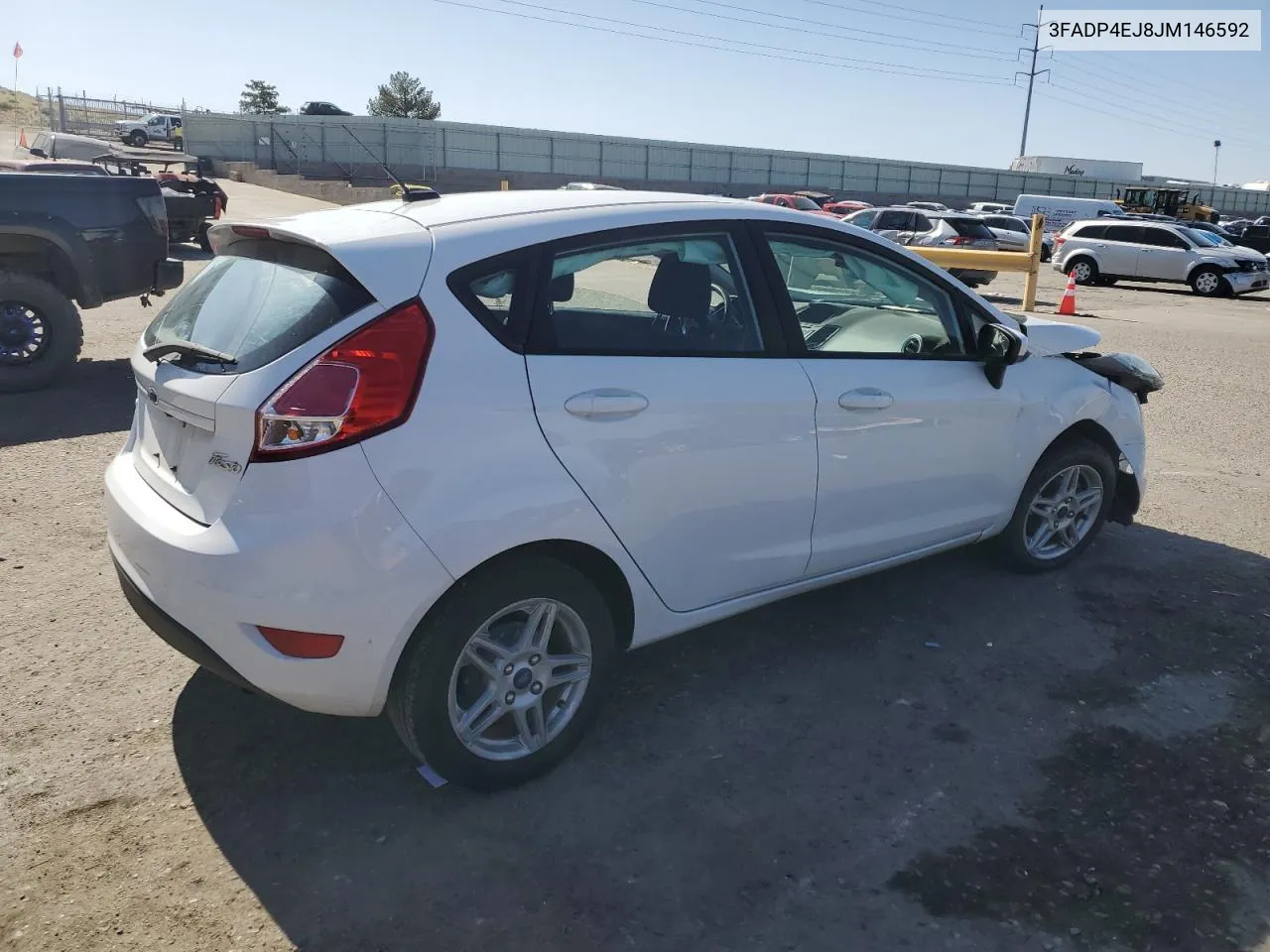 2018 Ford Fiesta Se VIN: 3FADP4EJ8JM146592 Lot: 53490934