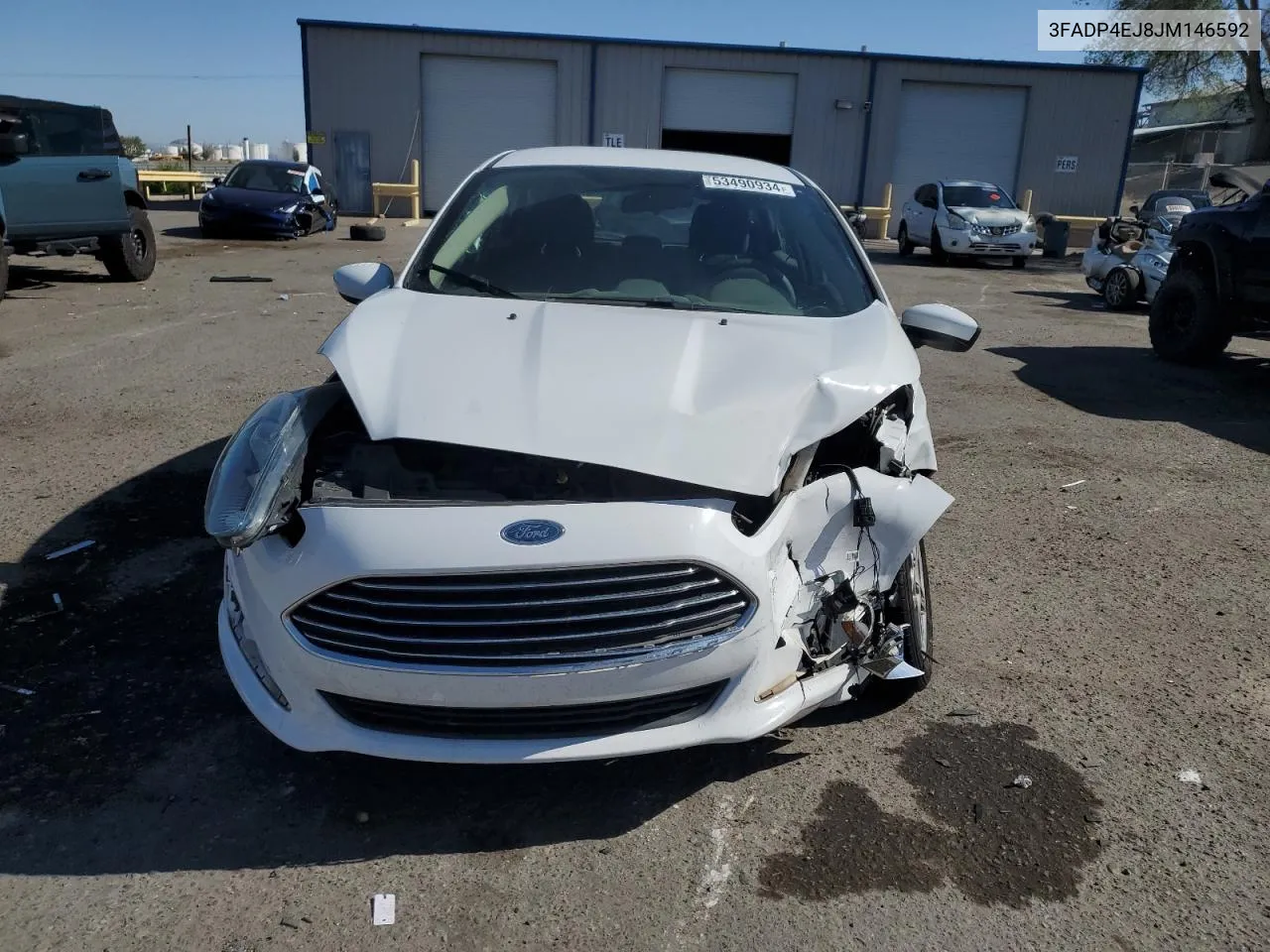 3FADP4EJ8JM146592 2018 Ford Fiesta Se