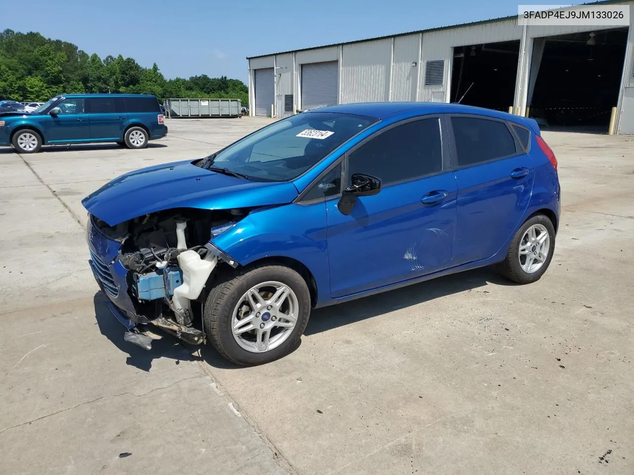 2018 Ford Fiesta Se VIN: 3FADP4EJ9JM133026 Lot: 53623164