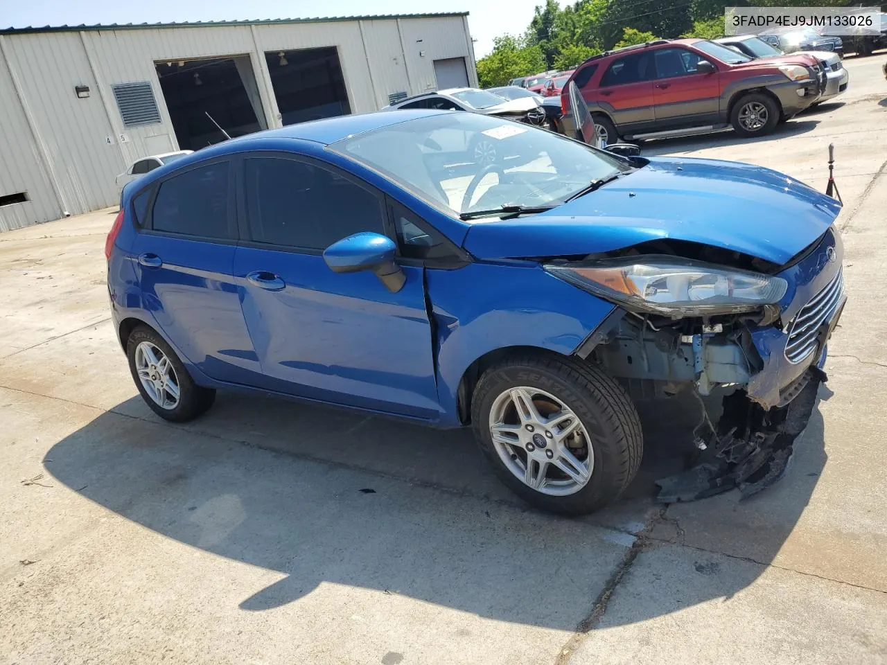 2018 Ford Fiesta Se VIN: 3FADP4EJ9JM133026 Lot: 53623164