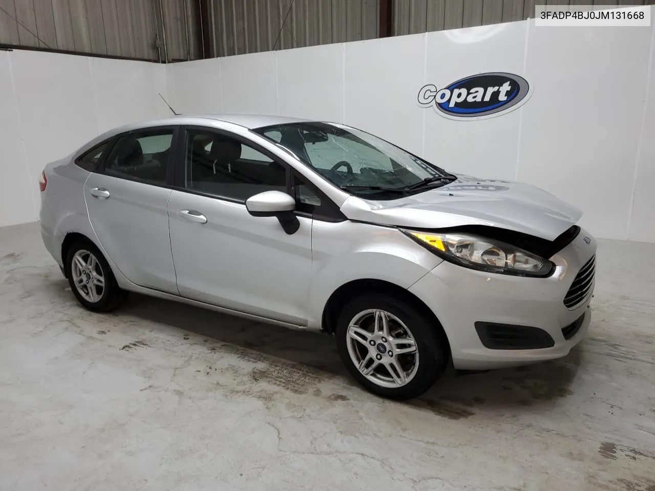 2018 Ford Fiesta Se VIN: 3FADP4BJ0JM131668 Lot: 53654384