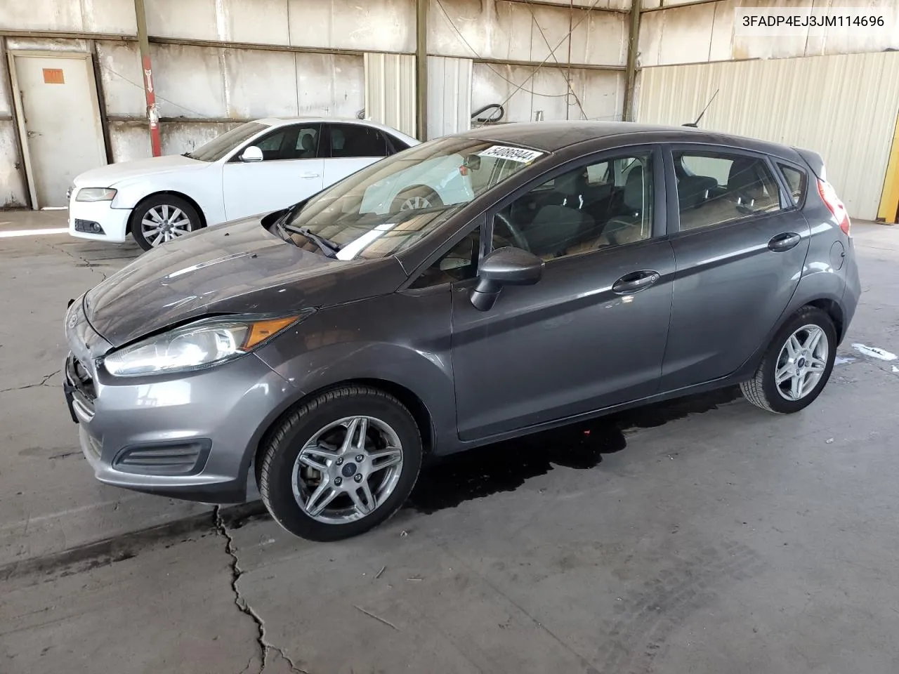 2018 Ford Fiesta Se VIN: 3FADP4EJ3JM114696 Lot: 54086944