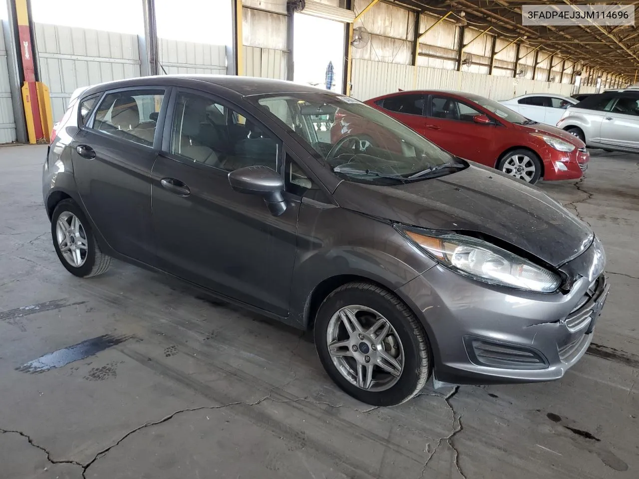 3FADP4EJ3JM114696 2018 Ford Fiesta Se