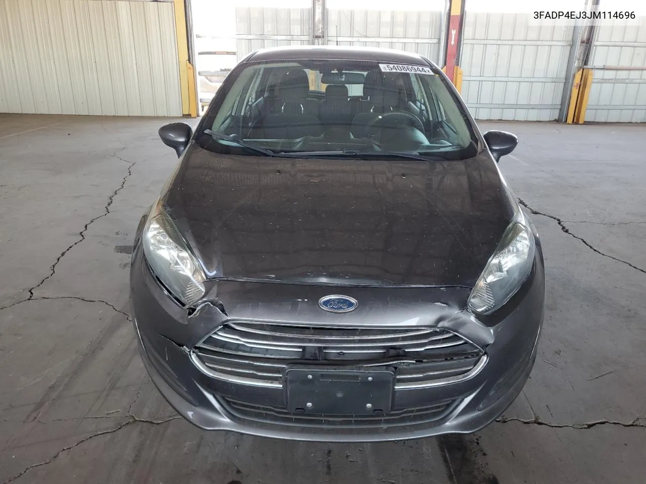 2018 Ford Fiesta Se VIN: 3FADP4EJ3JM114696 Lot: 54086944