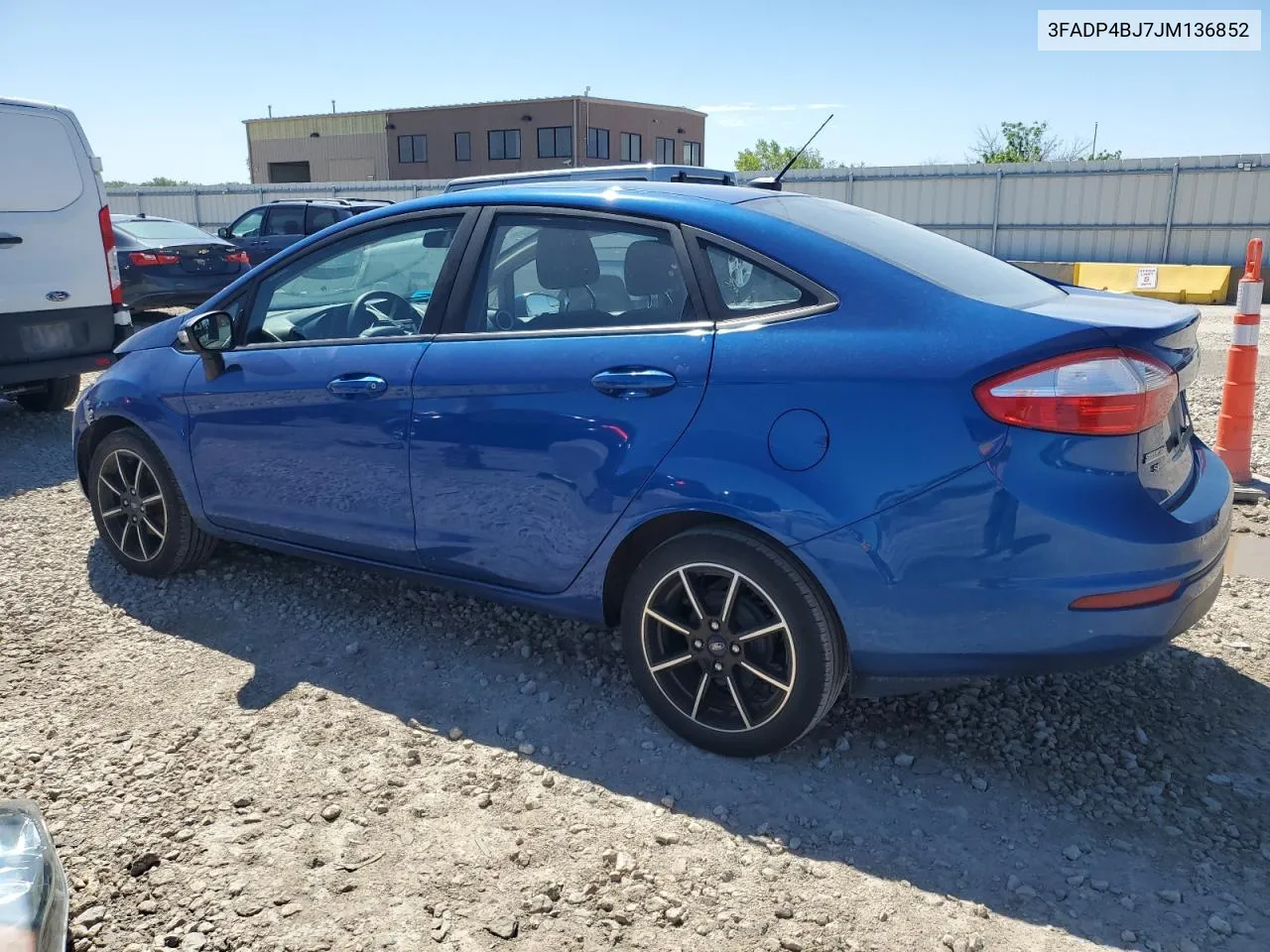 2018 Ford Fiesta Se VIN: 3FADP4BJ7JM136852 Lot: 54405594