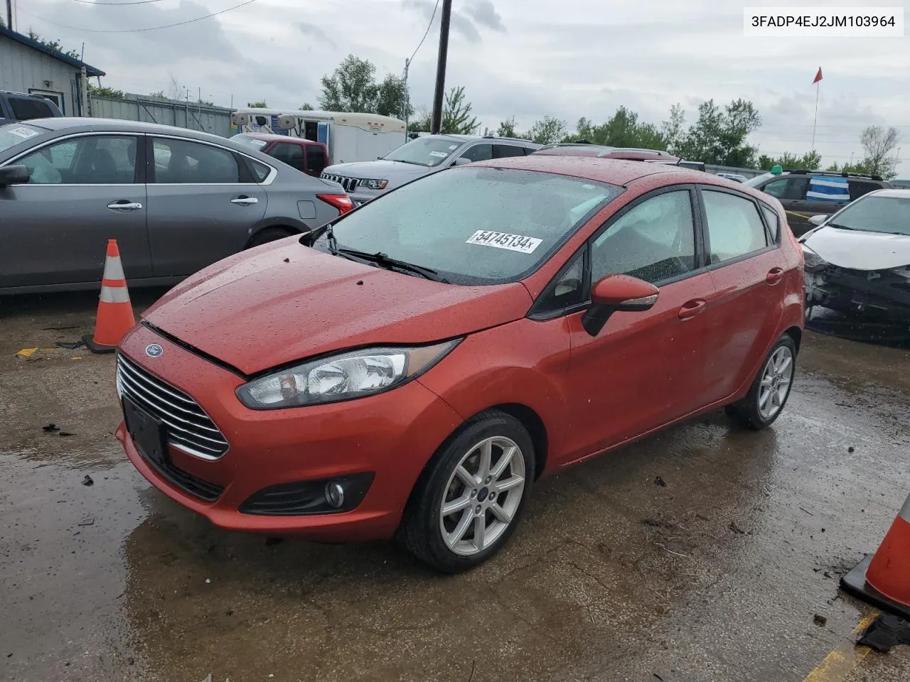 3FADP4EJ2JM103964 2018 Ford Fiesta Se