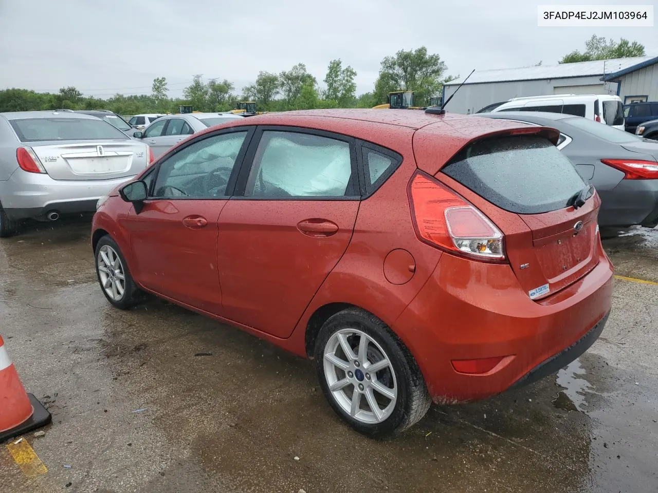 2018 Ford Fiesta Se VIN: 3FADP4EJ2JM103964 Lot: 54745134