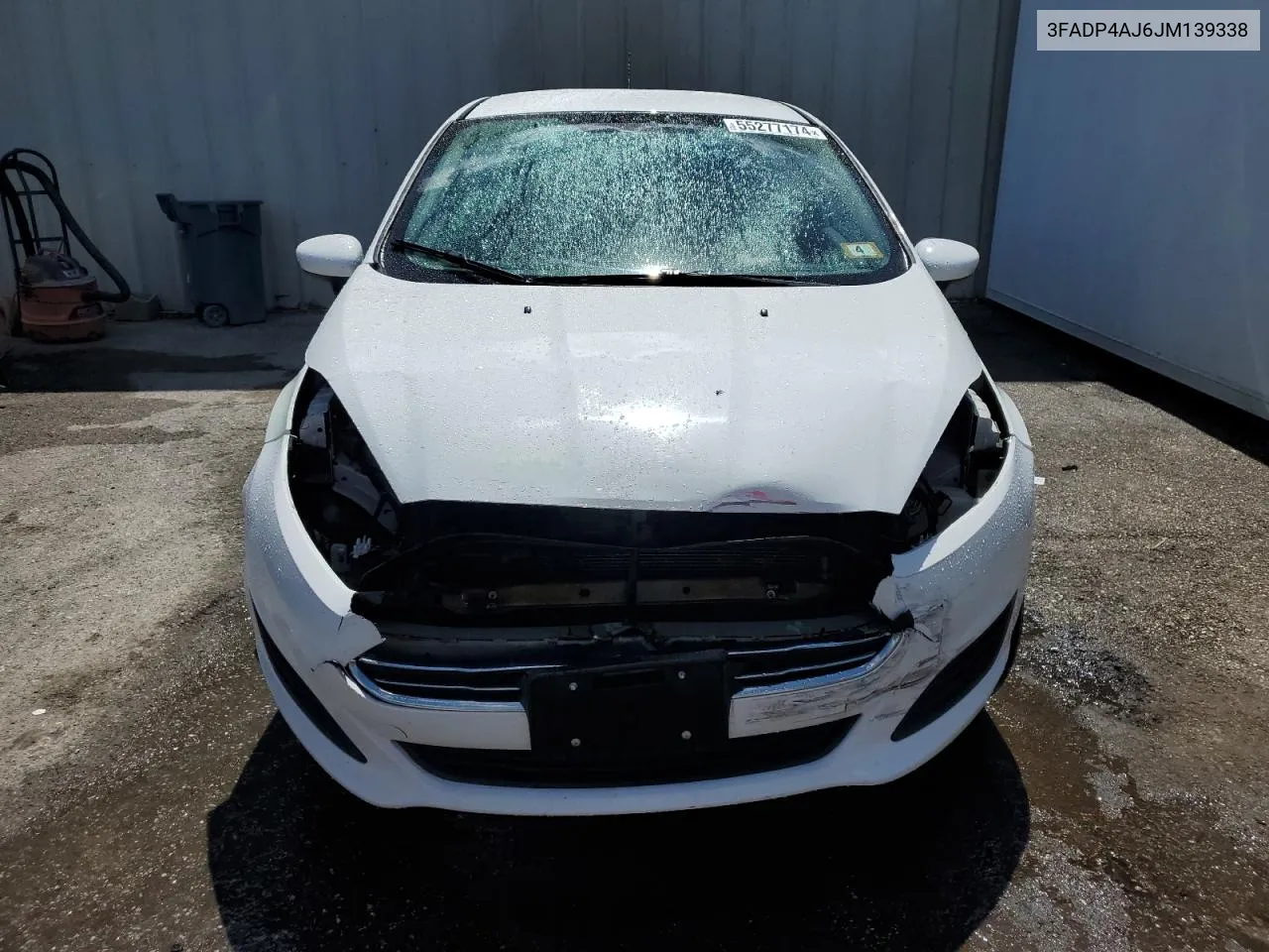 2018 Ford Fiesta S VIN: 3FADP4AJ6JM139338 Lot: 55277174