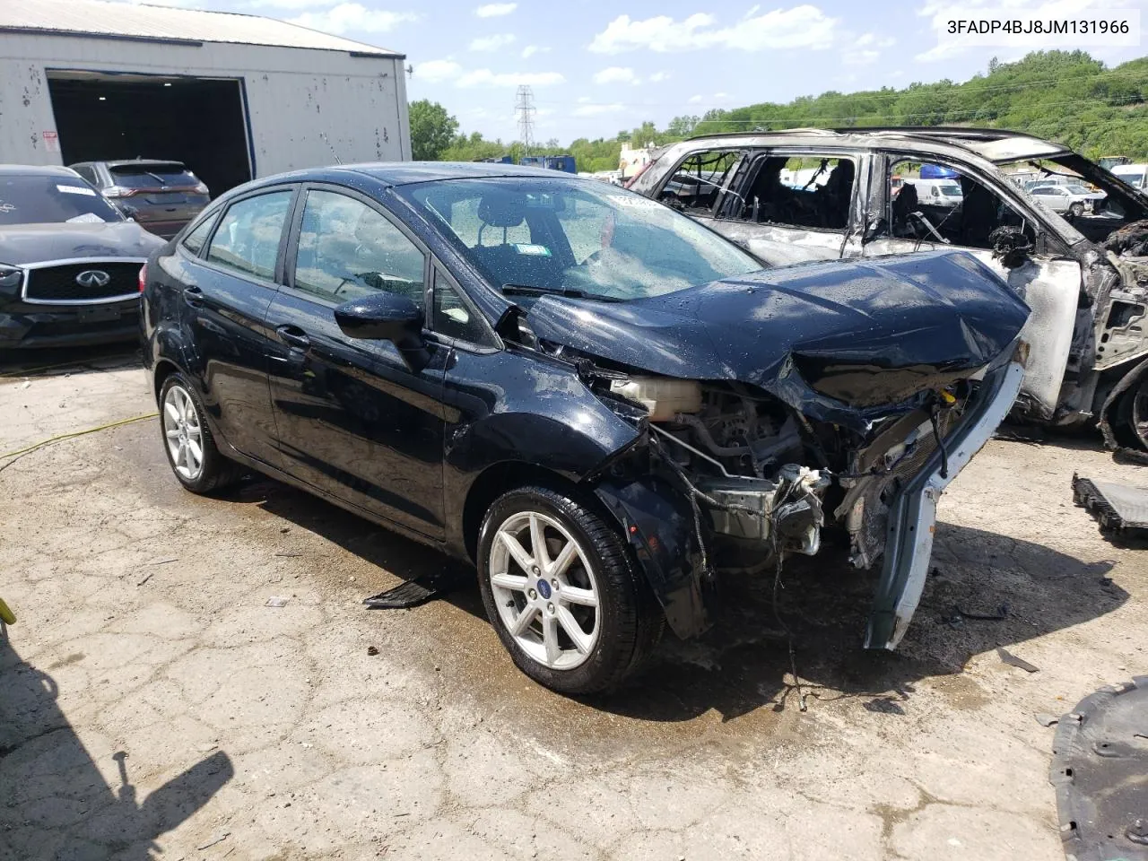 2018 Ford Fiesta Se VIN: 3FADP4BJ8JM131966 Lot: 55873864