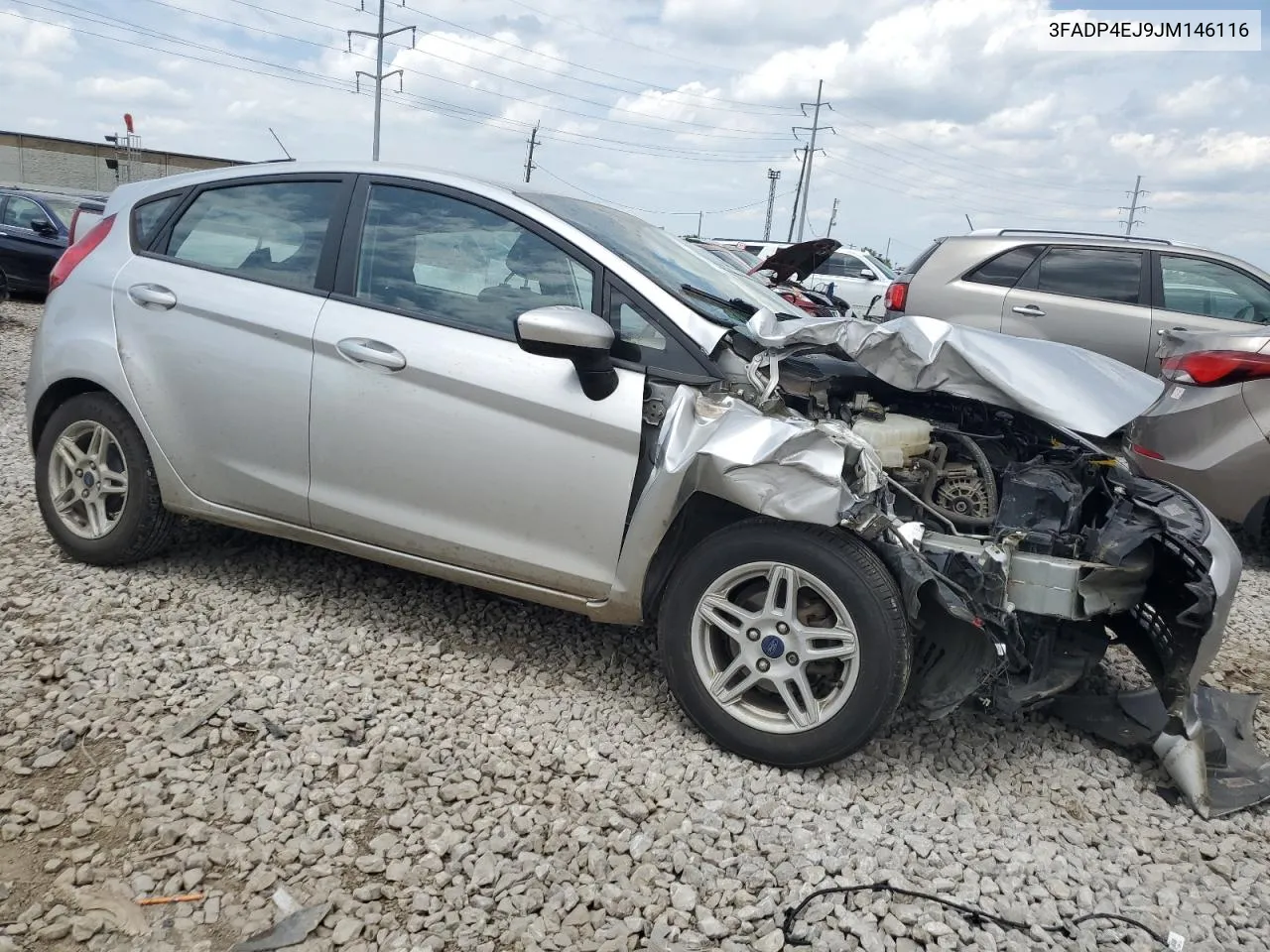 2018 Ford Fiesta Se VIN: 3FADP4EJ9JM146116 Lot: 55892114