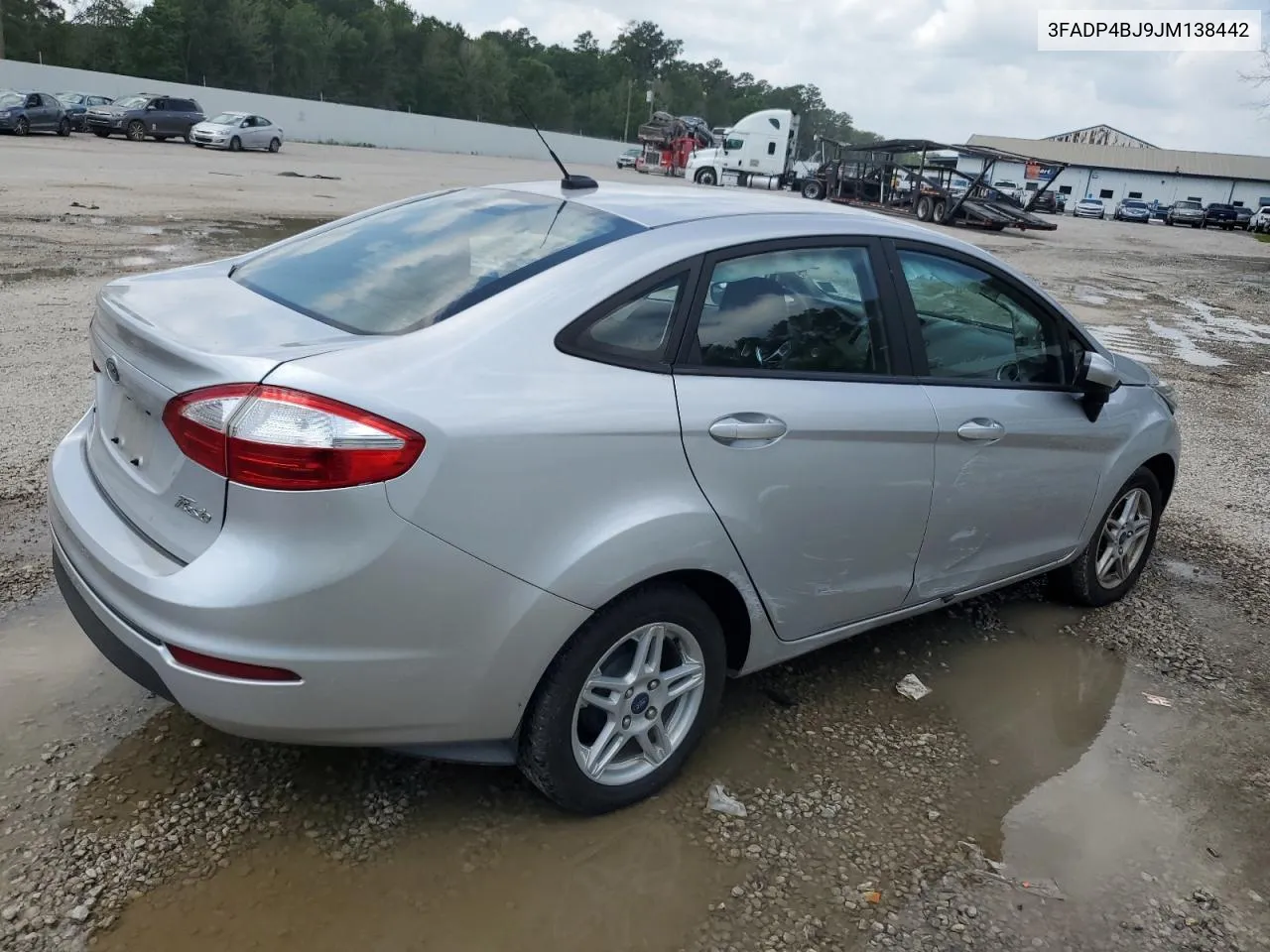 2018 Ford Fiesta Se VIN: 3FADP4BJ9JM138442 Lot: 55930124