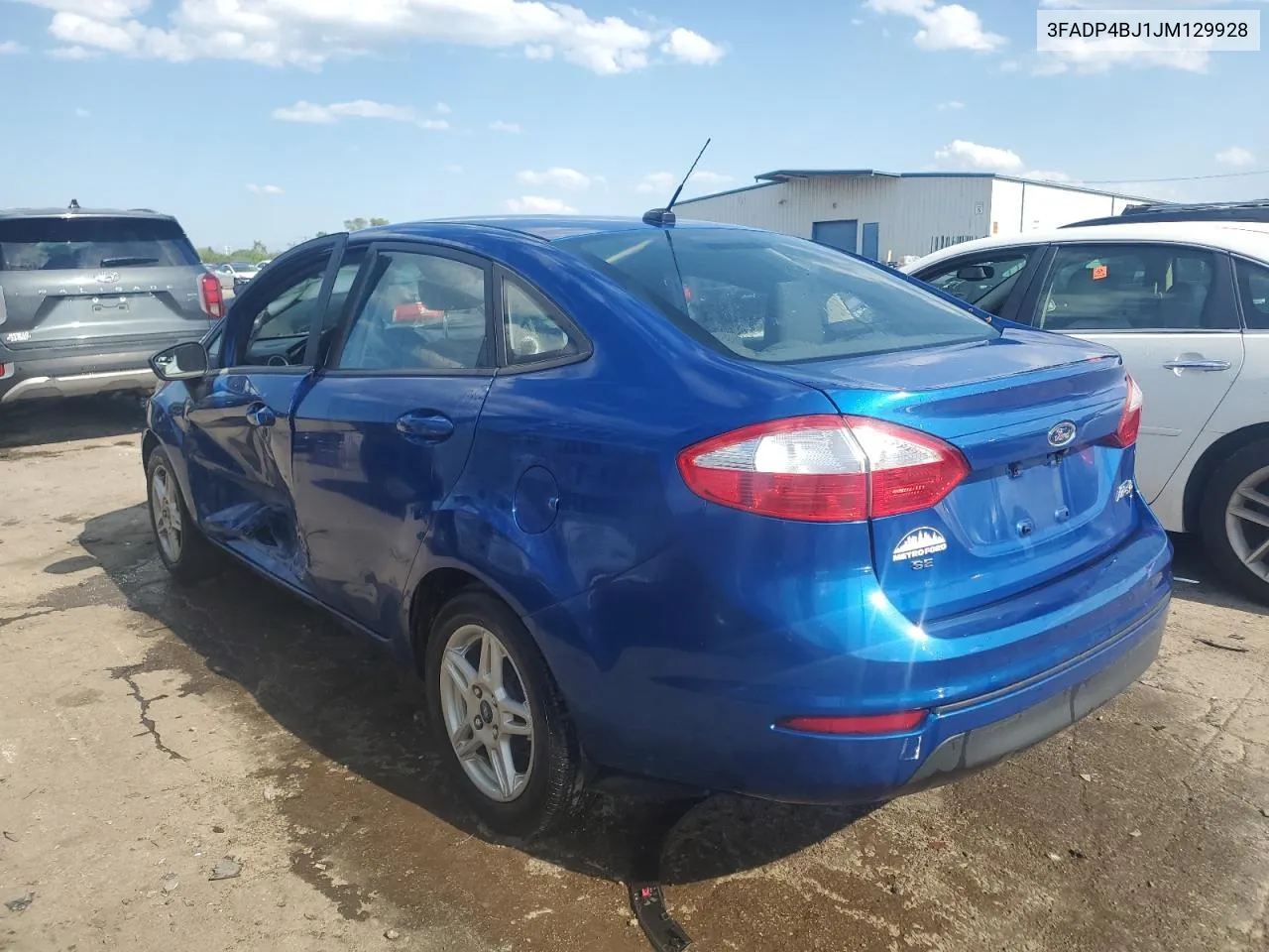 3FADP4BJ1JM129928 2018 Ford Fiesta Se