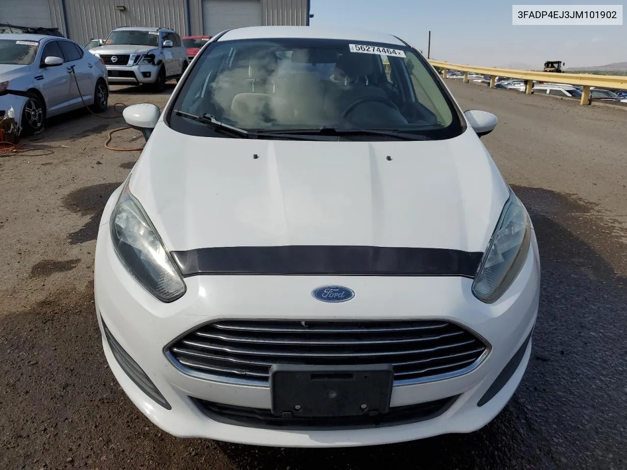 2018 Ford Fiesta Se VIN: 3FADP4EJ3JM101902 Lot: 56274464