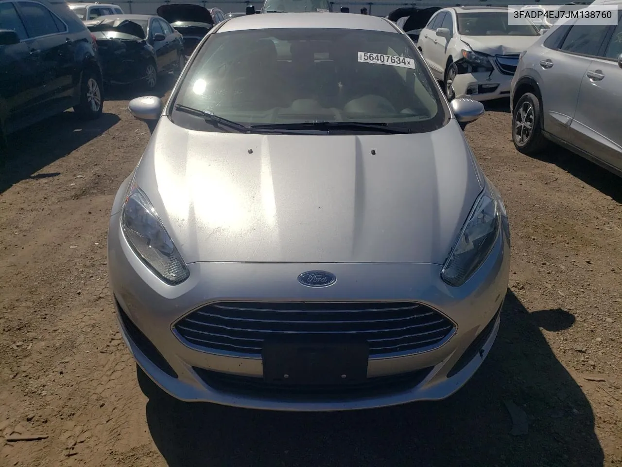 3FADP4EJ7JM138760 2018 Ford Fiesta Se