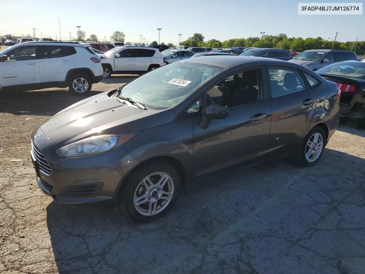 3FADP4BJ7JM126774 2018 Ford Fiesta Se