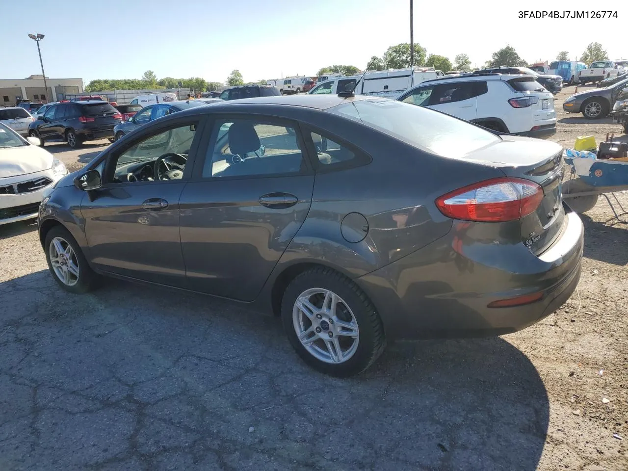 2018 Ford Fiesta Se VIN: 3FADP4BJ7JM126774 Lot: 56478284