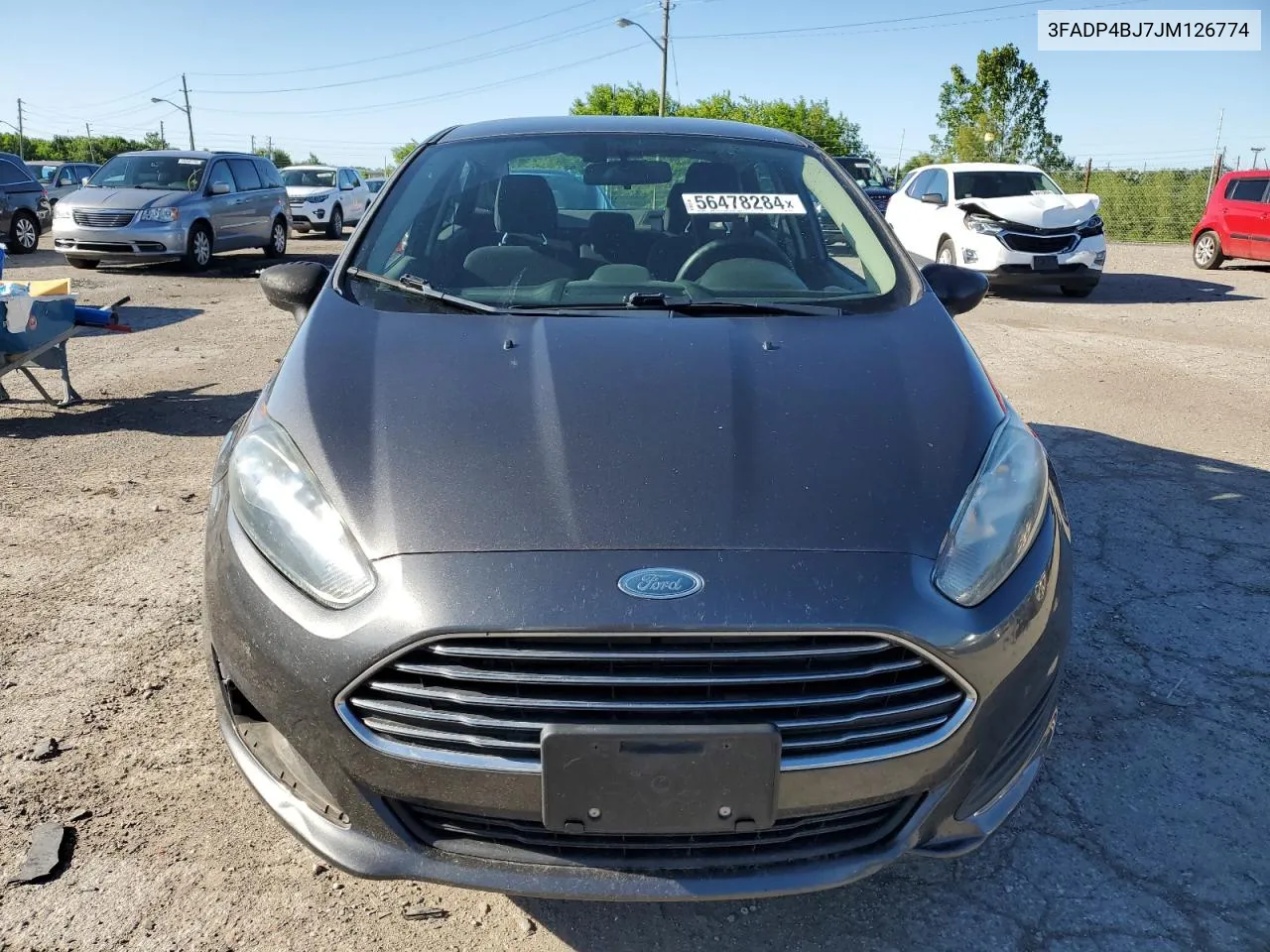 3FADP4BJ7JM126774 2018 Ford Fiesta Se