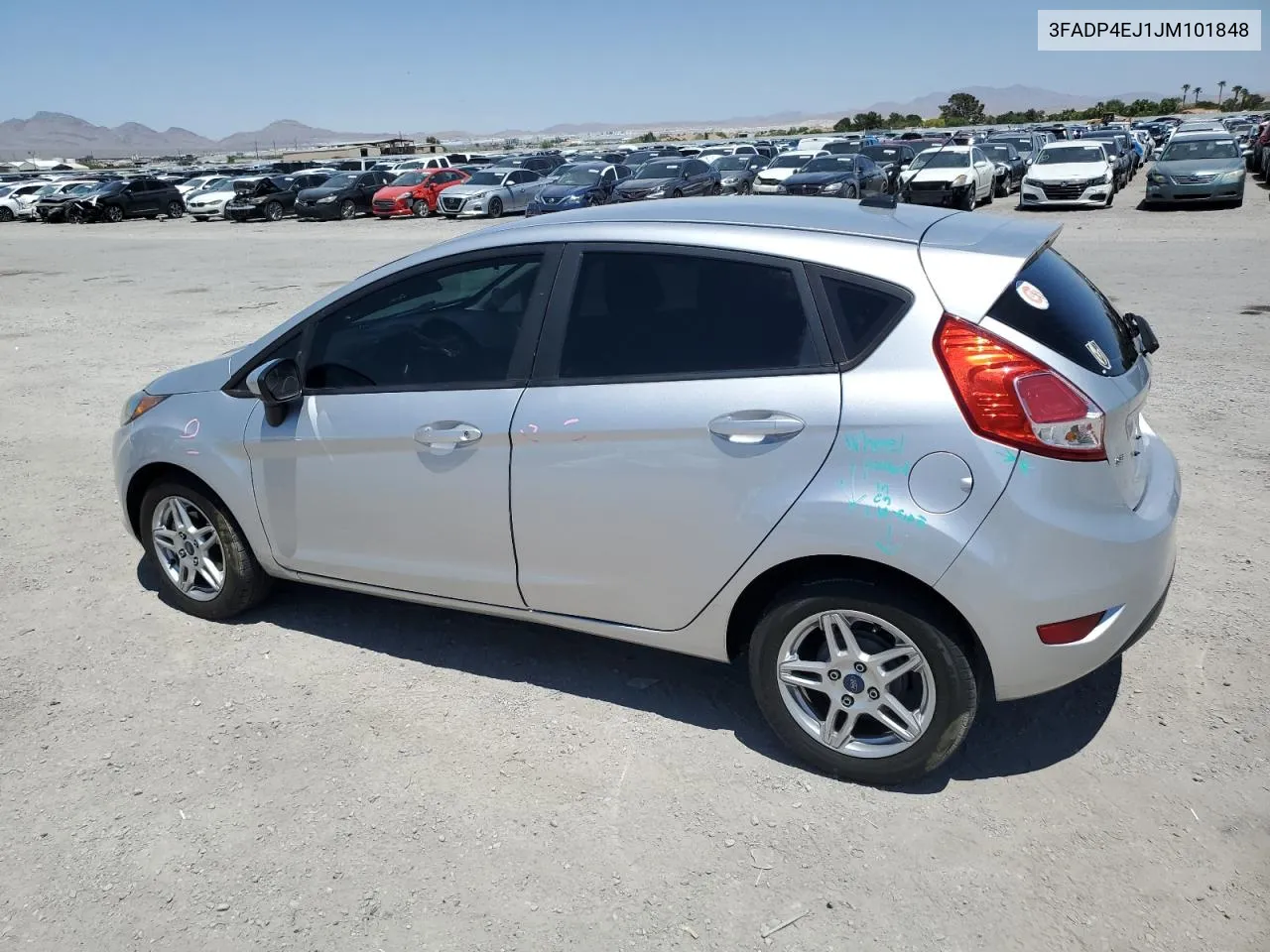 2018 Ford Fiesta Se VIN: 3FADP4EJ1JM101848 Lot: 56520584