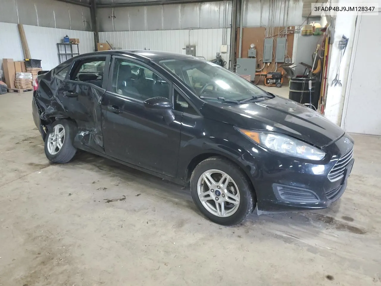 2018 Ford Fiesta Se VIN: 3FADP4BJ9JM128347 Lot: 56609964