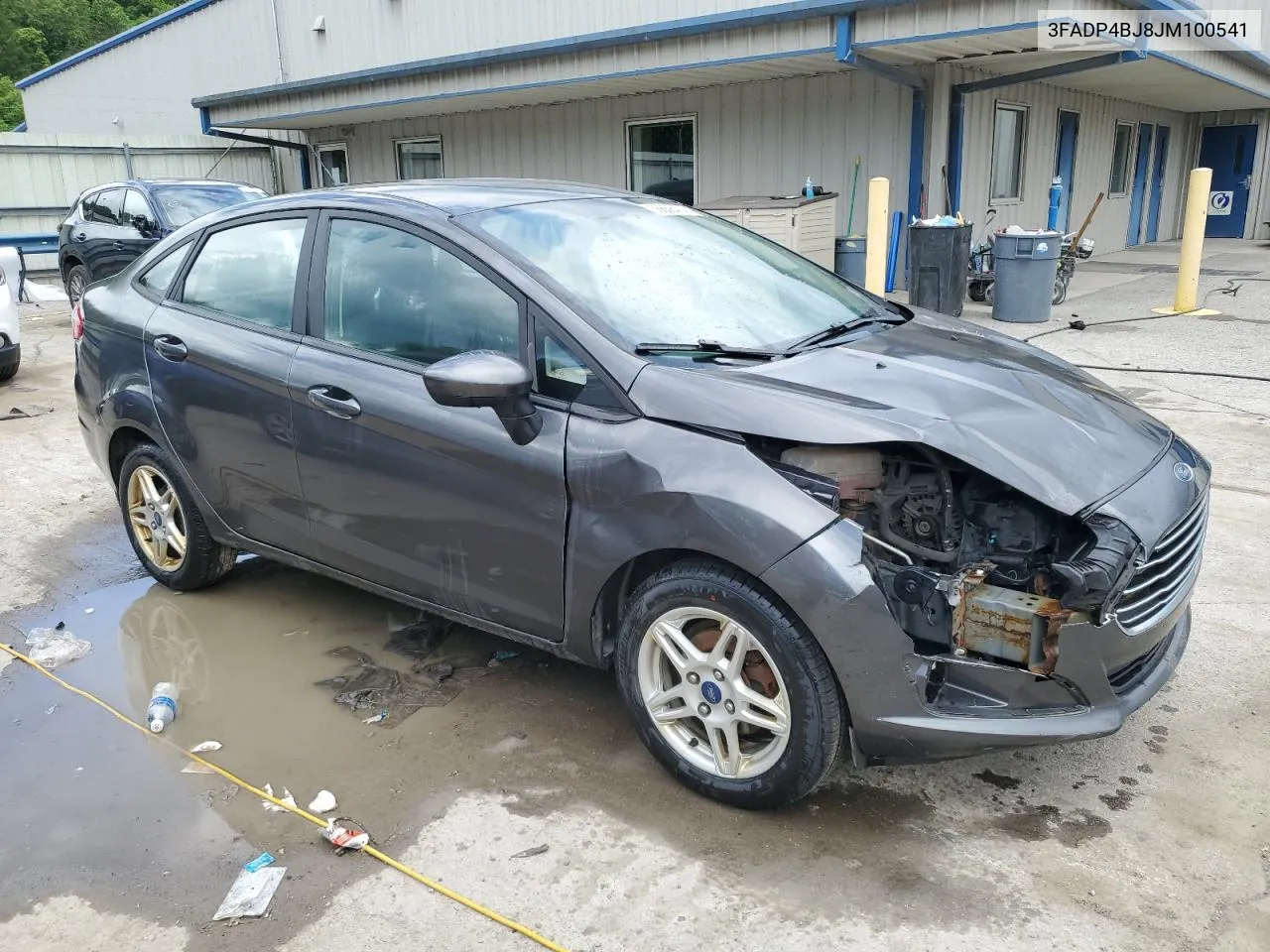 2018 Ford Fiesta Se VIN: 3FADP4BJ8JM100541 Lot: 56658474