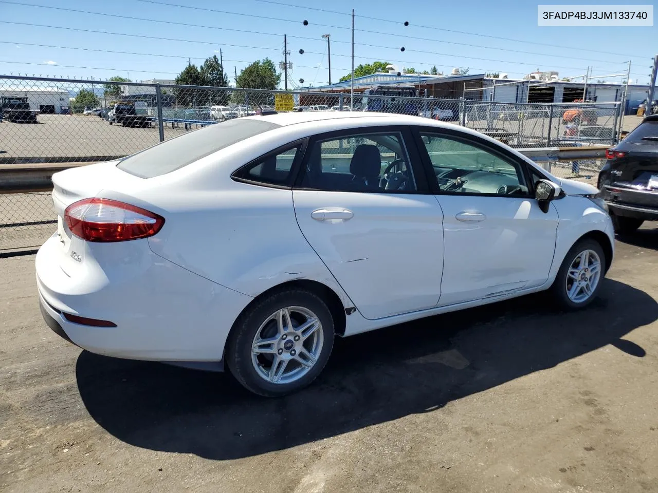 2018 Ford Fiesta Se VIN: 3FADP4BJ3JM133740 Lot: 56765524