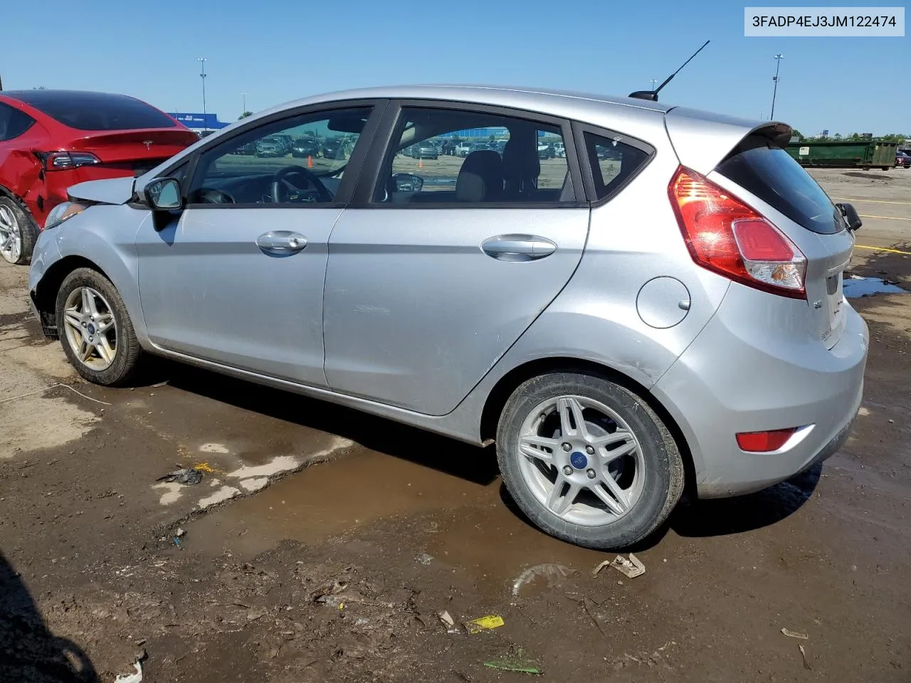 2018 Ford Fiesta Se VIN: 3FADP4EJ3JM122474 Lot: 56852114