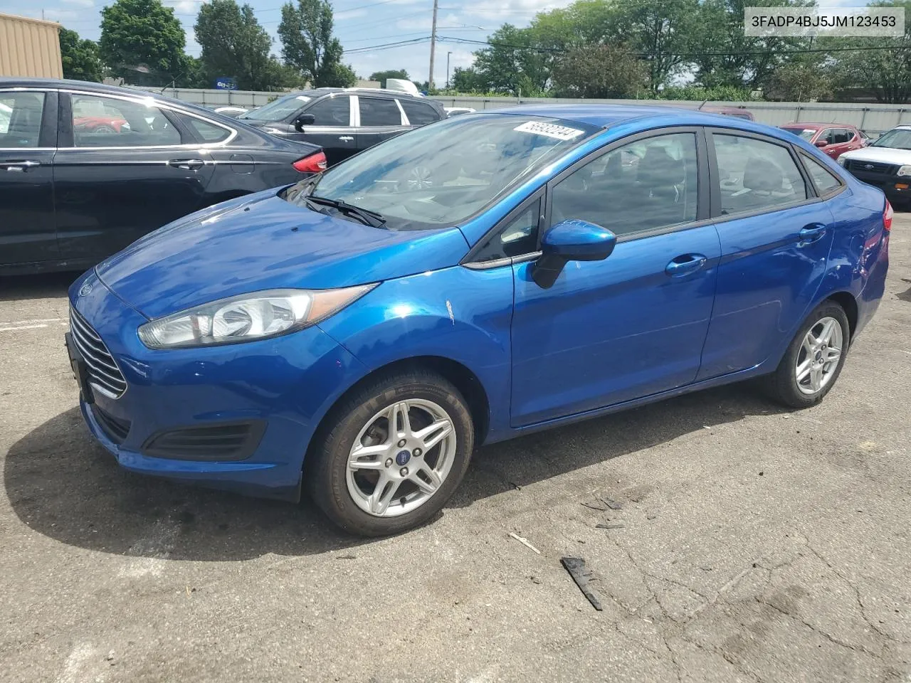 2018 Ford Fiesta Se VIN: 3FADP4BJ5JM123453 Lot: 56932244