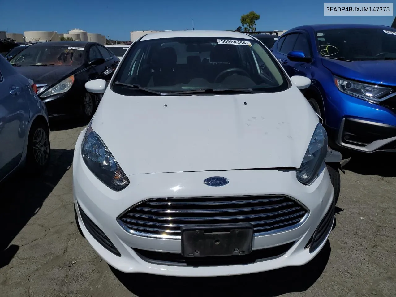 3FADP4BJXJM147375 2018 Ford Fiesta Se