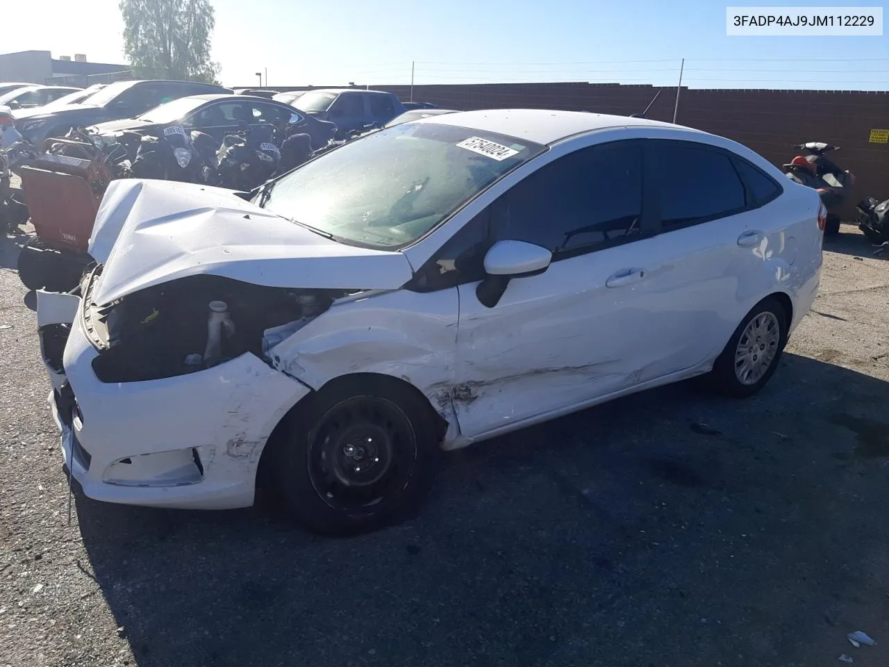 3FADP4AJ9JM112229 2018 Ford Fiesta S