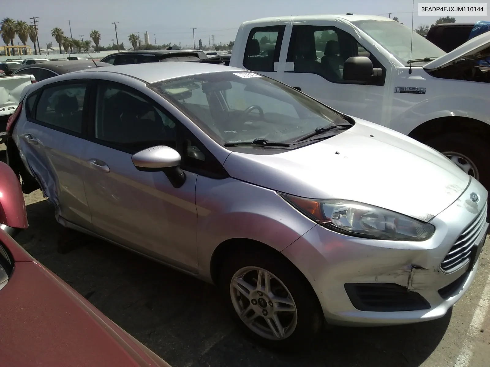 3FADP4EJXJM110144 2018 Ford Fiesta Se