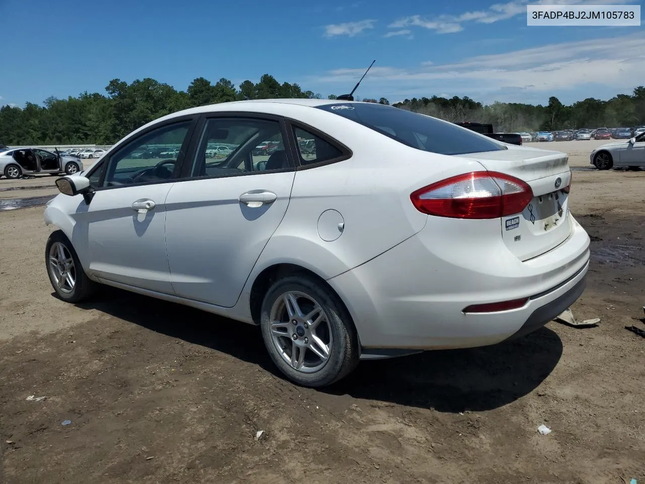 2018 Ford Fiesta Se VIN: 3FADP4BJ2JM105783 Lot: 58751474