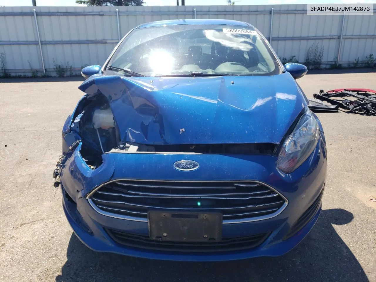 3FADP4EJ7JM142873 2018 Ford Fiesta Se