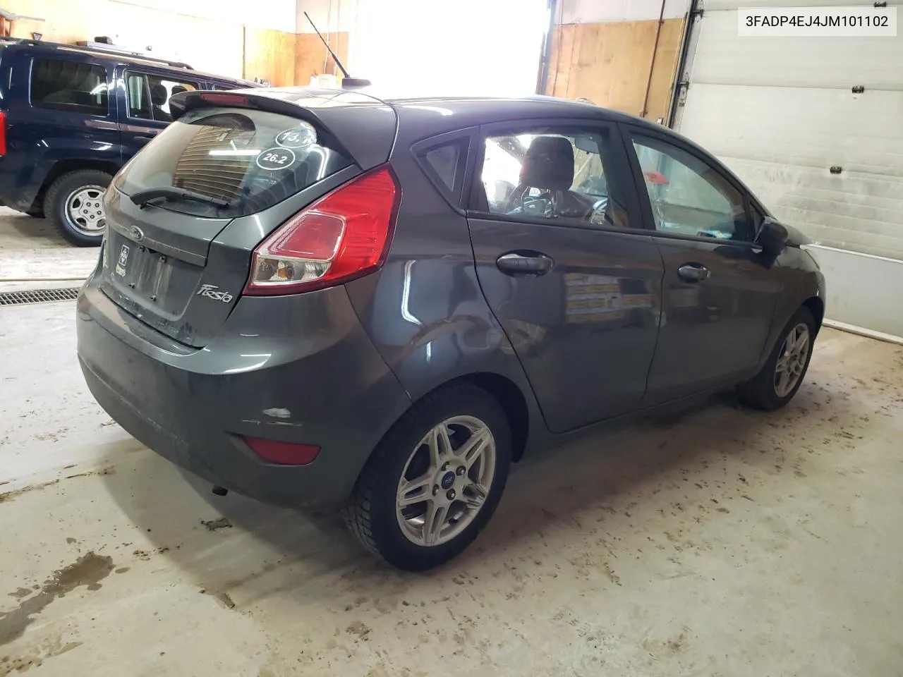 2018 Ford Fiesta Se VIN: 3FADP4EJ4JM101102 Lot: 58907594